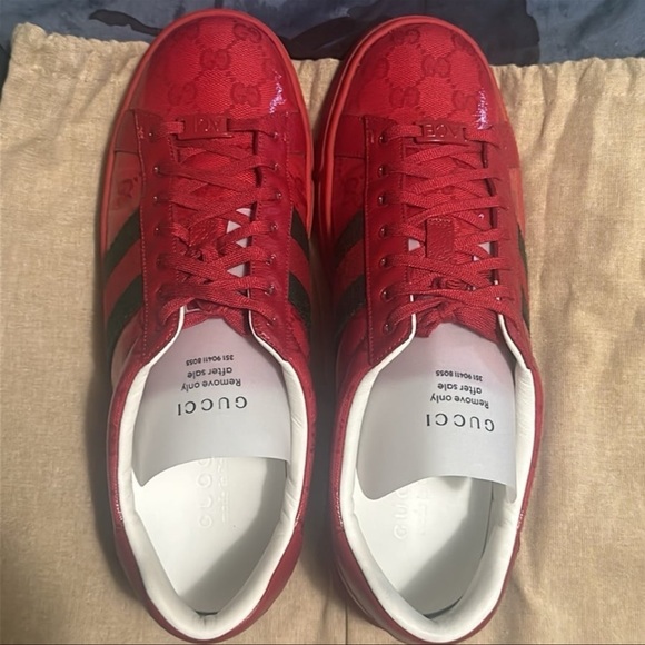 Gucci Ace GG Crystal Canvas for Men’s - Picture 9 of 12